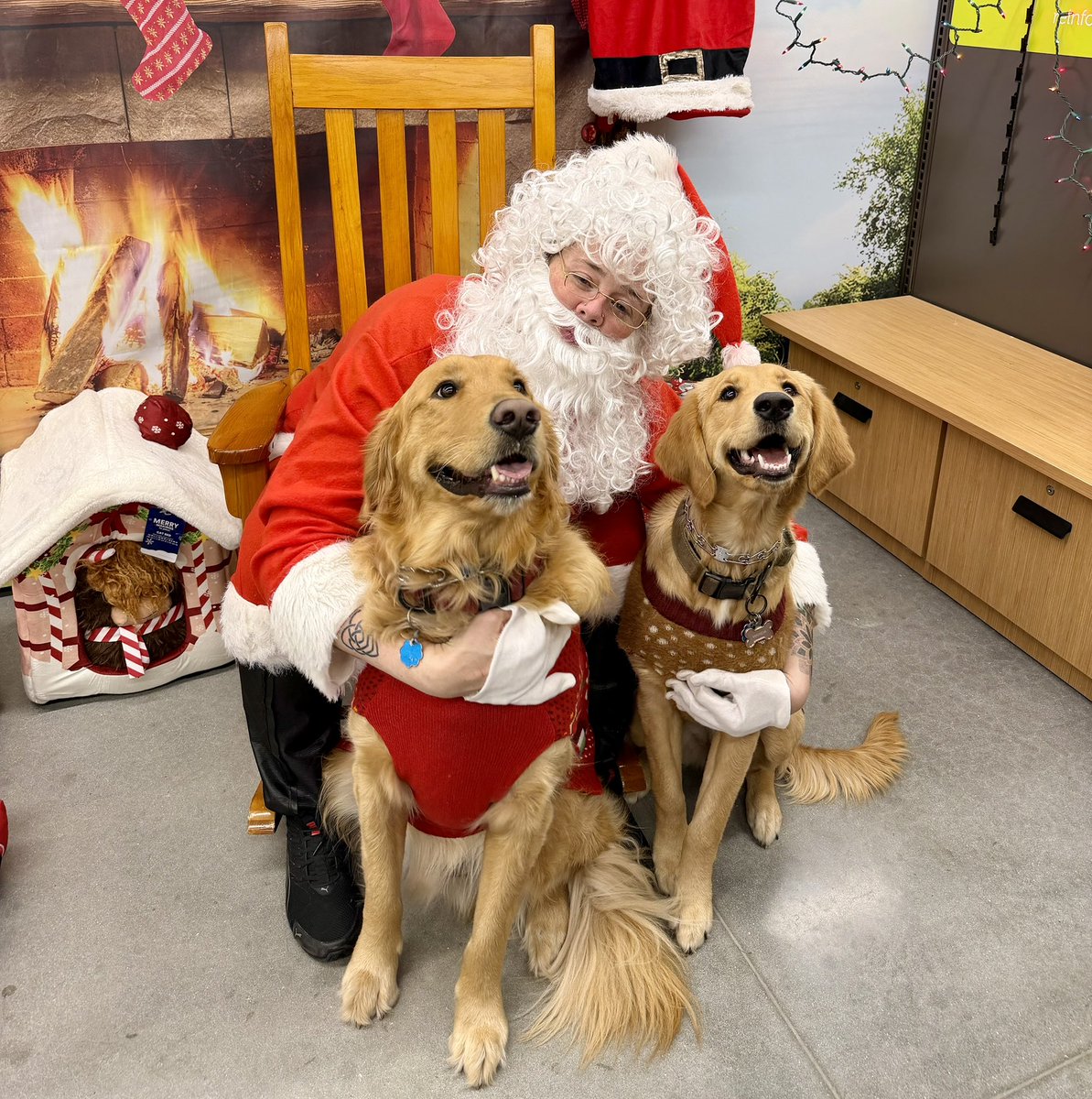 JoshRuble's tweet image. In the words of @alex_frostwolf 

OH MY GOODNESSS

Cosmo and Wanda saw Santa today