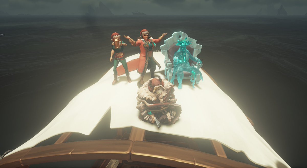 PlunderingGames's tweet image. Thank you to @LootinLizalaroo and @thecostumegeek for participating in the rematch but the crown for Emissary of Plunder is still held by @MakakarTTV and @HexedTavern! Well done! Thanks for the chaos and fun! Was such a close fight🙌
#SeaOfThieves #BeMorePirate #PlunderingGames