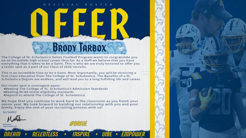 Brody Tarbox tweet media