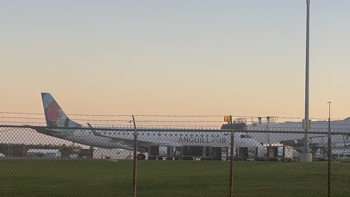 taritrott's tweet photo. The new AnguillAir here at Bermuda’s LF Wade International airport before its 19 December launch. @anguillabeaches @GovAnguillaUK @Anguilla_Trsm @AnguillaGov https://t.co/ePhphErmr3