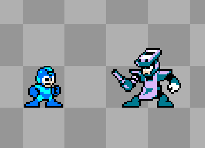 guy who looks suspiciously like a contest entry but is not one (Weld Man) #MegaMan