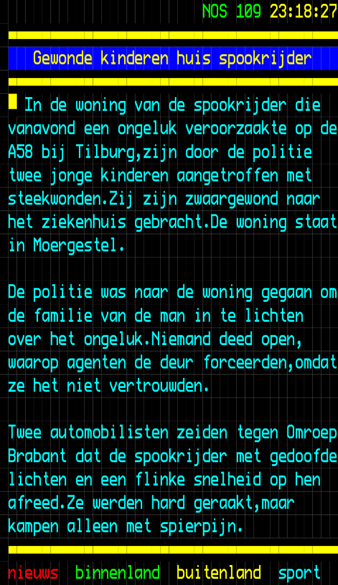 Spookrijder op A58 bij Tilburg veroorzaakte botsing