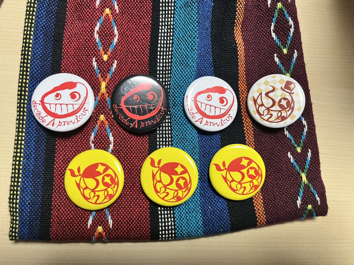 おはようございます☀️ 本日のバサカニでは過去のend'zバッジの在庫