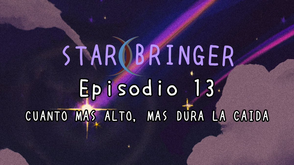 maldxe's tweet photo. ¡Después de casi un mes sin capítulo nuevo, volvemos con Starbringer!

Como compensación por la demora, esta semana se estrenarán DOS capítulos nuevos en YouTube y Spotify. ¡El primero se publicará el lunes, 15 de diciembre a las 18:00, el segundo el martes 16 a la misma hora! https://t.co/Ds1ZLMfXEv