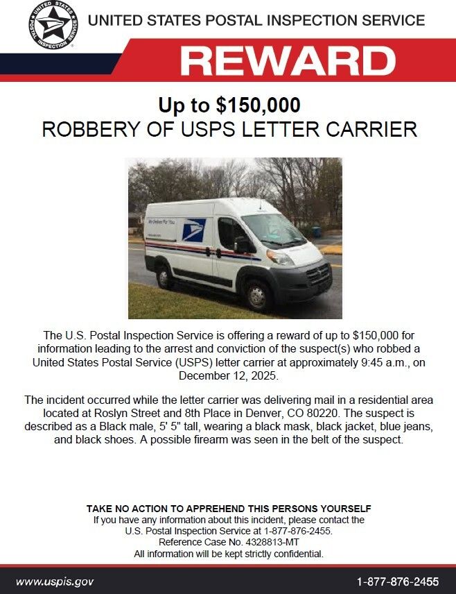 USPIS - Denver tweet media