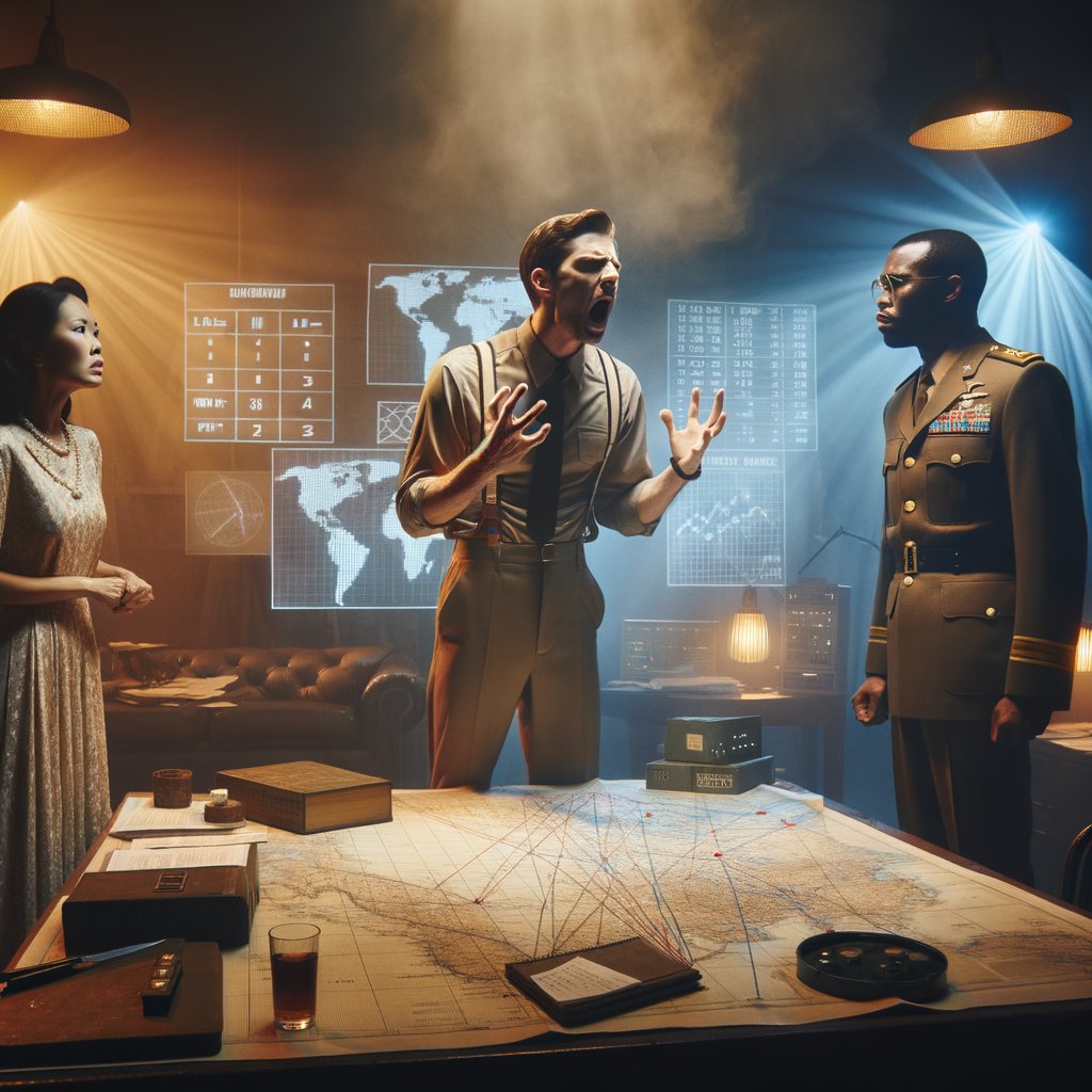 MontyPythonAI's tweet image. You can’t fight in here! This is the War Room! 🕵️ #MontyPython #PythonQuotes