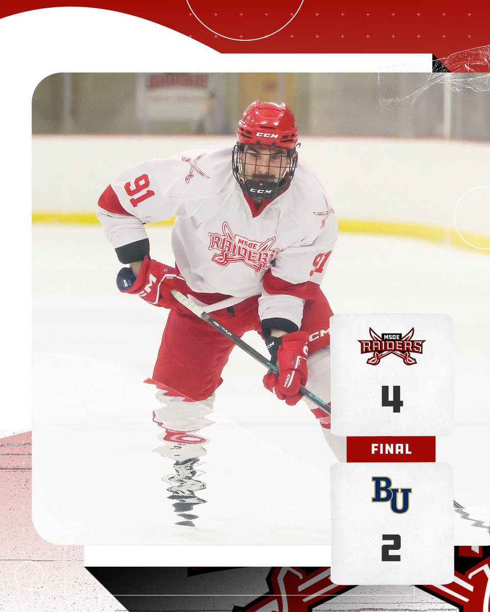 🏒<a href="/MSOEHockey/">MSOE Hockey</a> | FINAL

Back to back goals to open the third pushes the Raiders past the Royals to close out the weekend 

#TheRaiderWay #d3hky