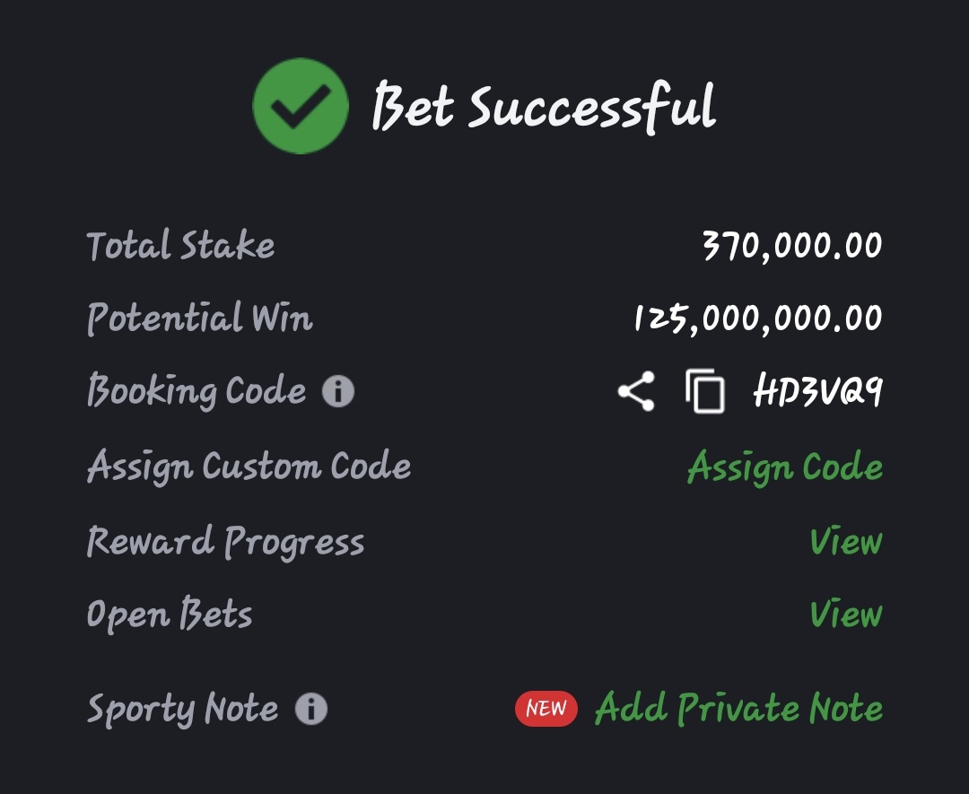 HEis009's tweet photo. 240 odds for Sunday    🔥 

     HD3VQ9 https://t.co/3UdKkFCIew