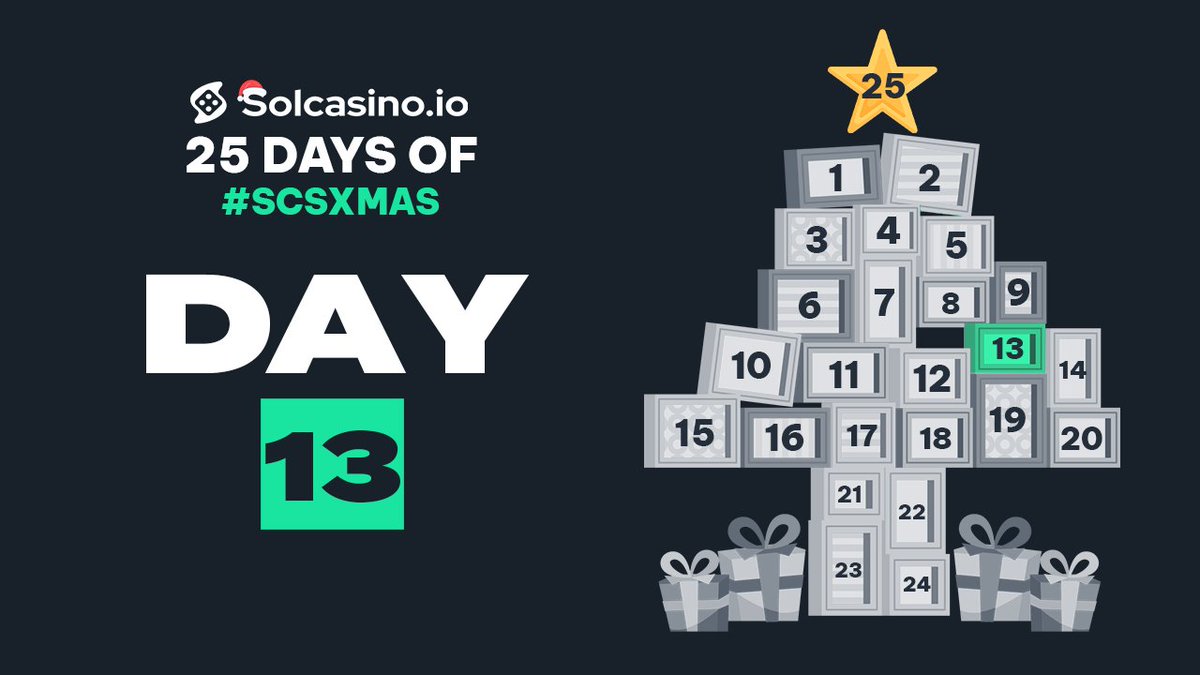 Lucky Number 13? 🤔

Follow &amp; Reply with "#SCSXMAS" for a chance to win gift number 13!