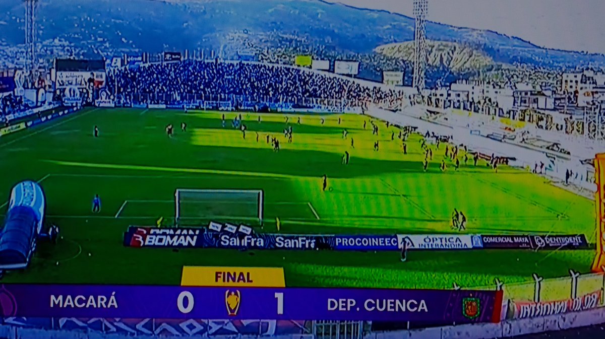 Si con esa enjundia jugaban este hexagonal, otra cosa era su historia.

Hoy fue revancha y el Cuenca amarga el festejo de los ambateños.