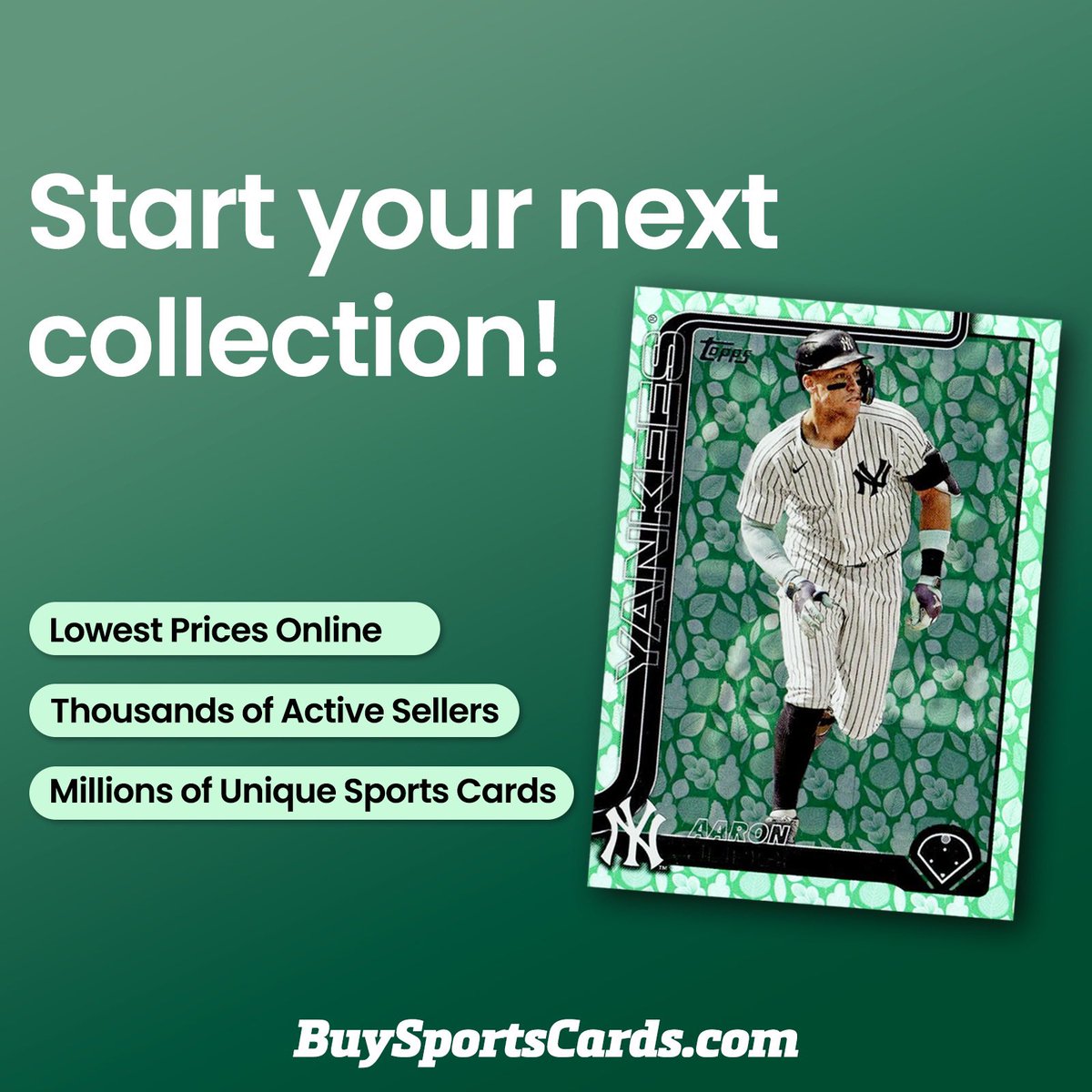 buysportscards's tweet image. BuySportsCards.com is the best place to find new things to collect 😃
