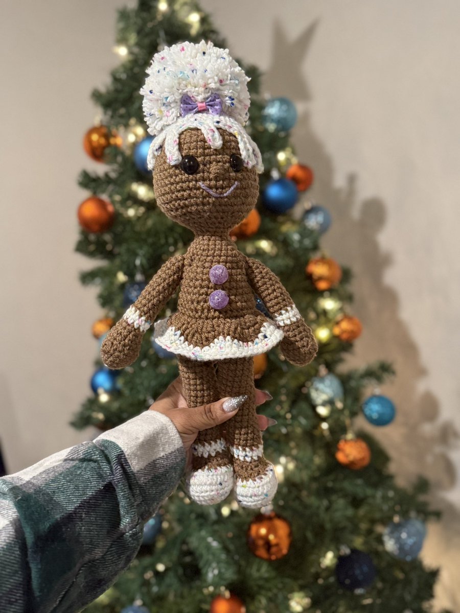 STLStylings's tweet image. Gingerbread Cookie Doll