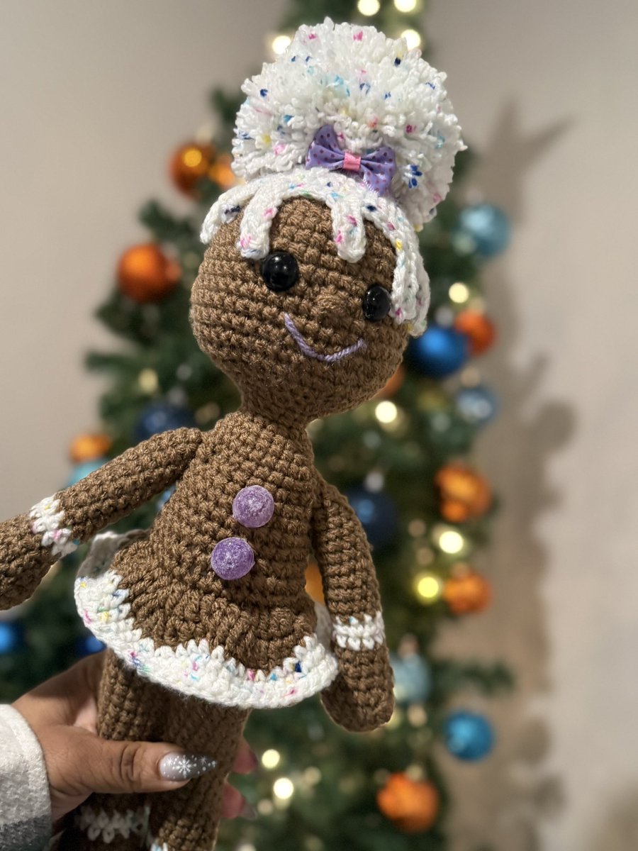 STLStylings's tweet image. Gingerbread Cookie Doll
