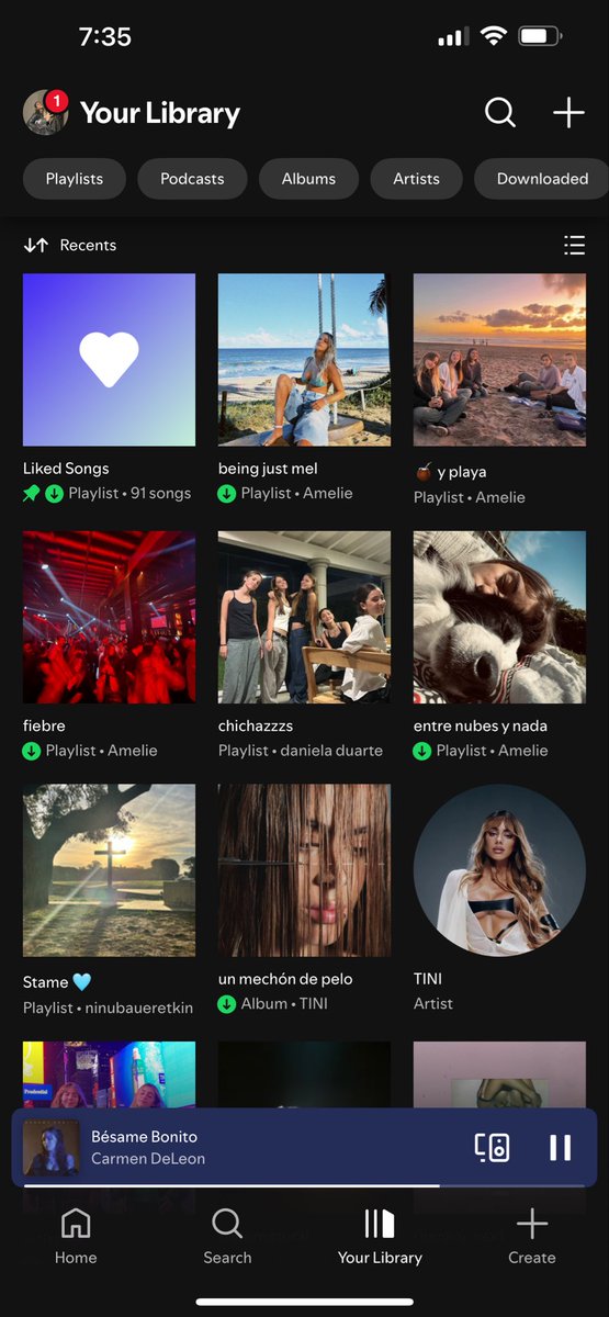 bolanamelie's tweet photo. fan de mi propio spotify 💜 https://t.co/BWtRW0PsqN