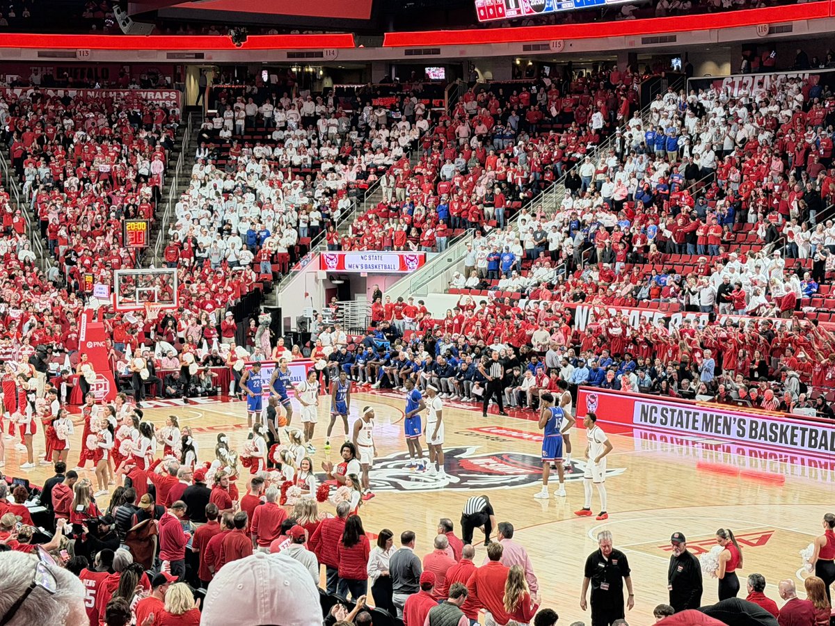 The fans did their part at the <a href="/LenovoCenter/">Lenovo Center</a> for <a href="/PackMensBball/">NC State Men's Basketball</a> vs Kansas. The stripe was pulled off well.