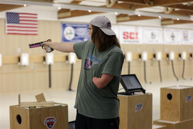 USAShooting's tweet image. Sights set on WAG finals ☃️🎯

#WAG #rifle #pistol #finals