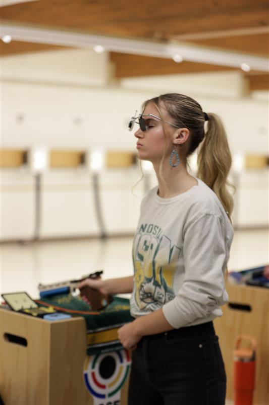 USAShooting's tweet image. Sights set on WAG finals ☃️🎯

#WAG #rifle #pistol #finals