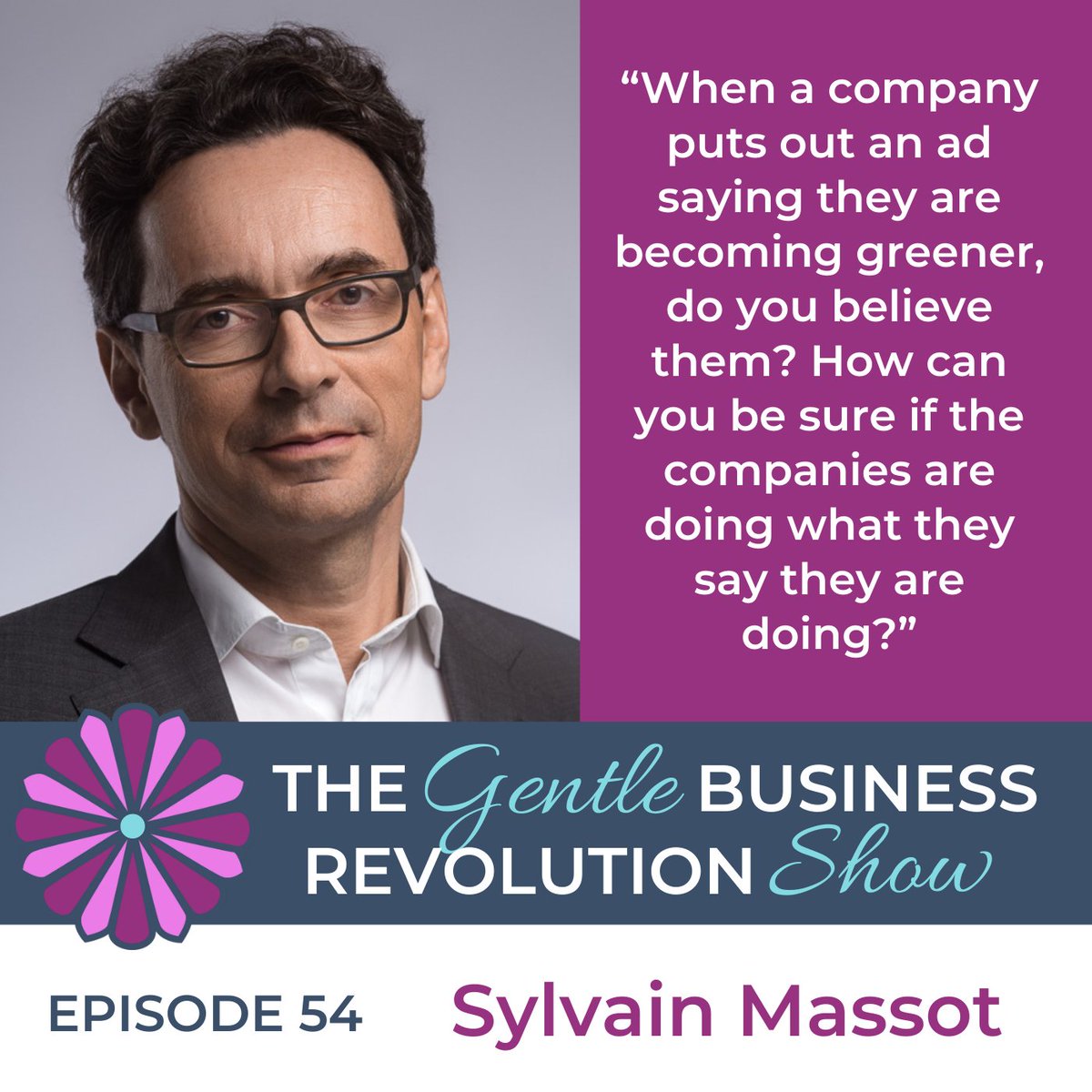 When a company puts out an ad saying they are becoming greener, do you believe them? How can you be sure if the companies are doing what they say they are doing? Tune in to my and @impaakt1's Sylvain Massot's discussion find out. - bit.ly/gbr_ep54 #GentleMarketing