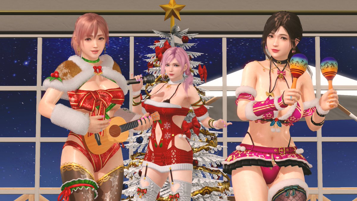 #ほのか #さゆり #エリーゼ
女神とバカンス満喫中！
#DOAXVV #ブイブイ #女神の一枚
doax-venusvacation.jp/lp.html