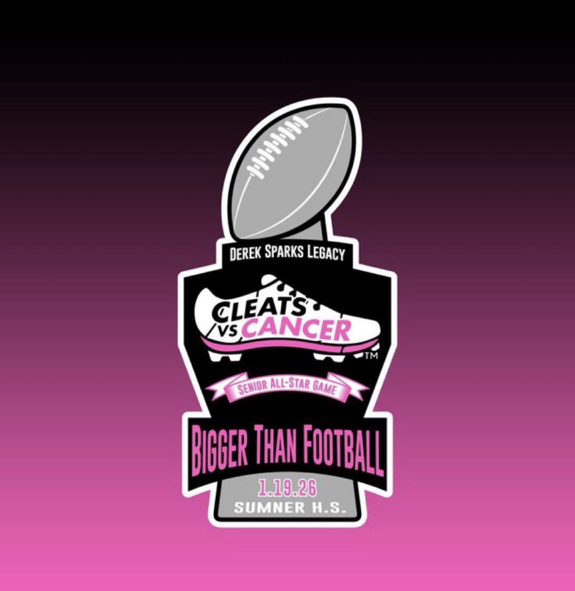 GizziZach58616's tweet image. I am blessed to be nominated to play in the Cleats vs. Cancer All Star Game!