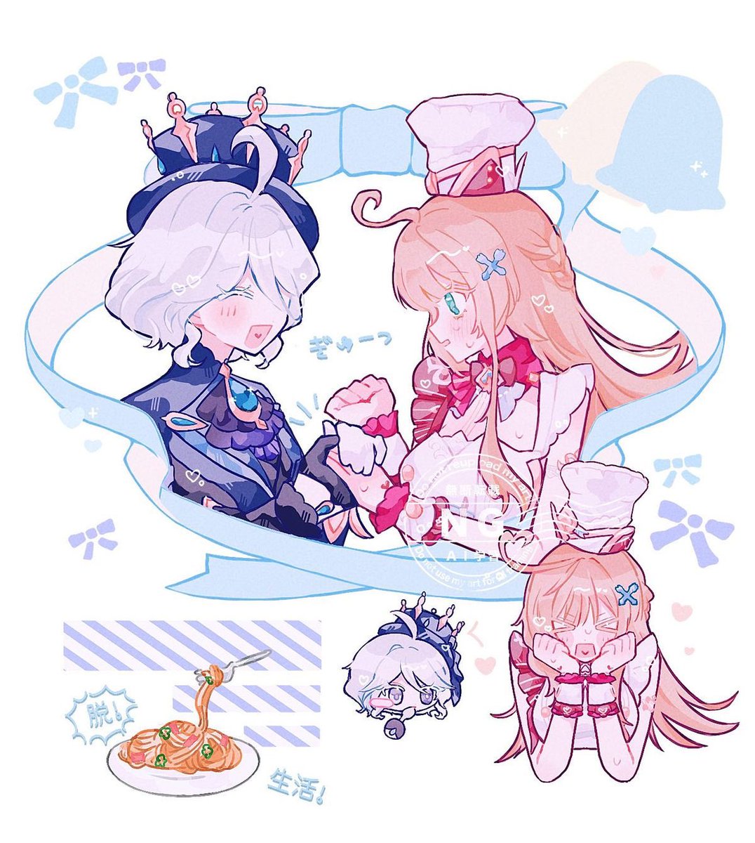 this yuri 🥹 (cr. @furina_love)