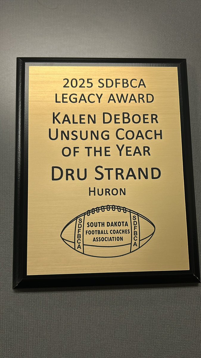 SoDak Football Coaches Association tweet media