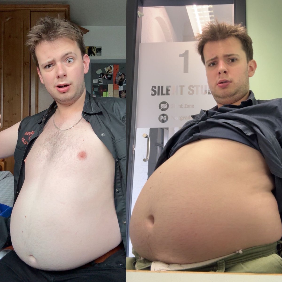 Somehow done this in one month 😳🫃🏻🎈