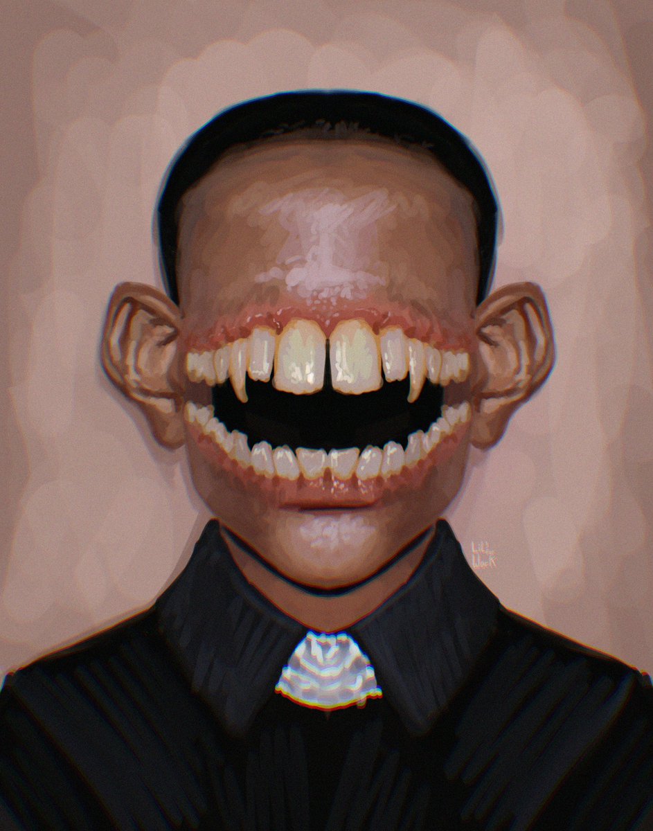 queria desenhar dentes, é isso.