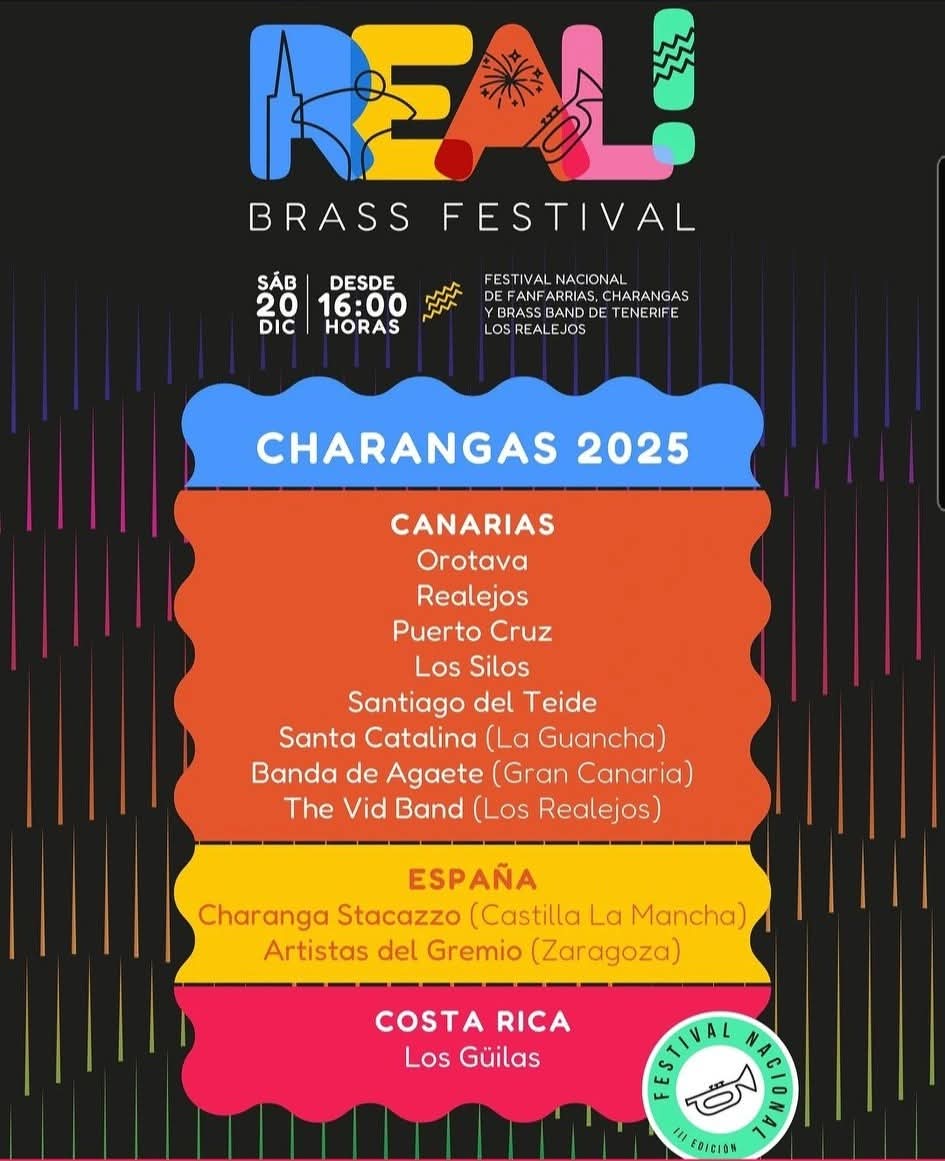 #fanfarria #santacatalina

La fanfarria de Santa Catalina participará en el REAL BRASS BAND el próximo sábado día 20 de diciembre junto a otras fanfarrias y charangas.