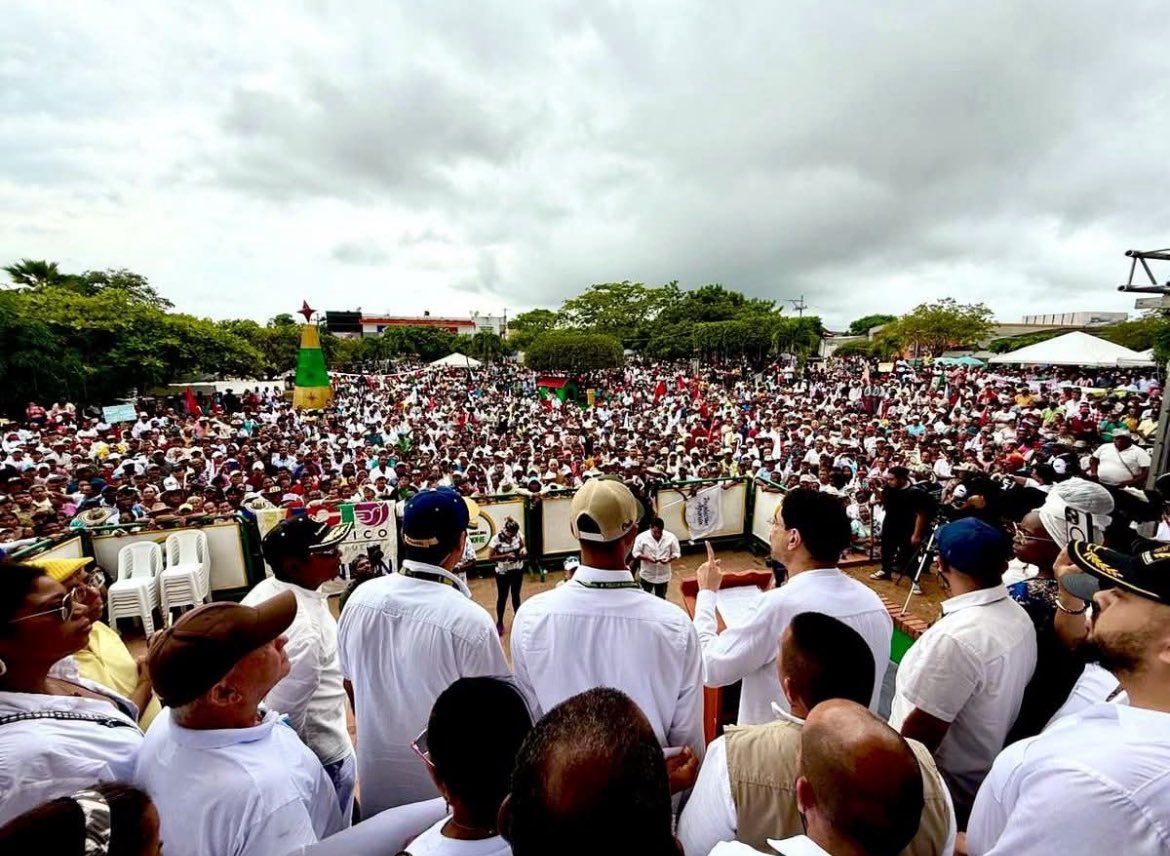 DE LA REFORMA AGRARIA A LA REVOLUCIÓN AGRARIA CON LA ORGANIZACIÒN Y MOVILIZACION DEL CAMPESINADO

San Onofre, Sucre,13 de diciembre de 2025

youtube.com/watch?v=KDB3z3…