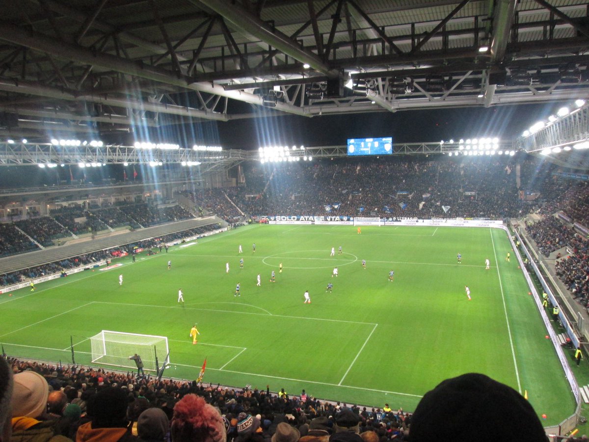 cdropes's tweet photo. Atalanta 2-1 Cagliari 
📍New Balance Stadium

Great new stadium, beautiful city, decent match. https://t.co/GDAvYarFvw