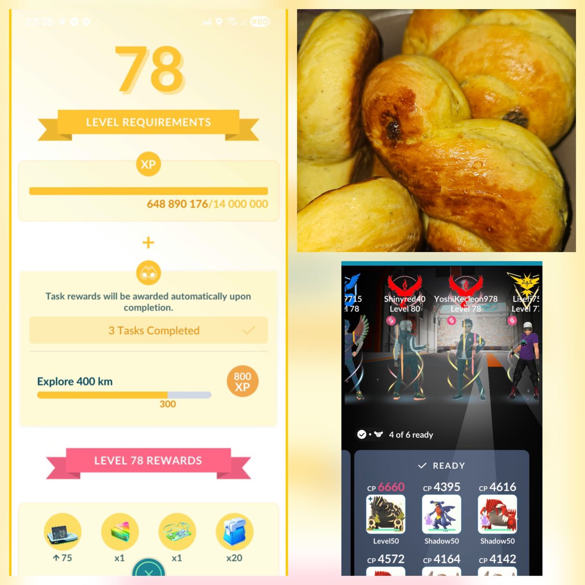 jenssen_lise's tweet image. I’m currently fighting a full scale war between Christmas preparations and this KM task. No mercy 😅😅
At least I’ve got the best raid crew backing me up.🥰🥰🥰
#pokemon #pokemongo #km #level80