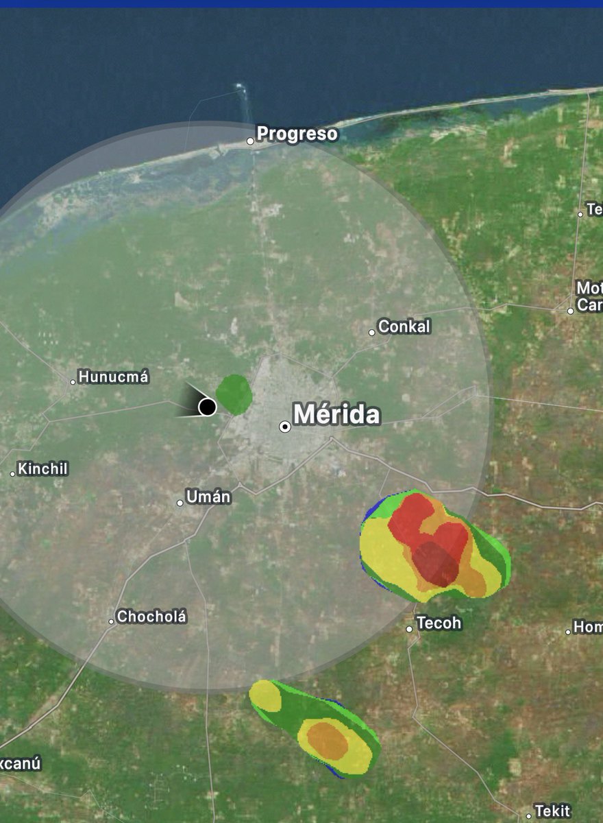 🌧️ Atentos en la zona de Mérida.

Comienzan a detectarse ecos de precipitación rondando. No olviden enviar sus reportes.