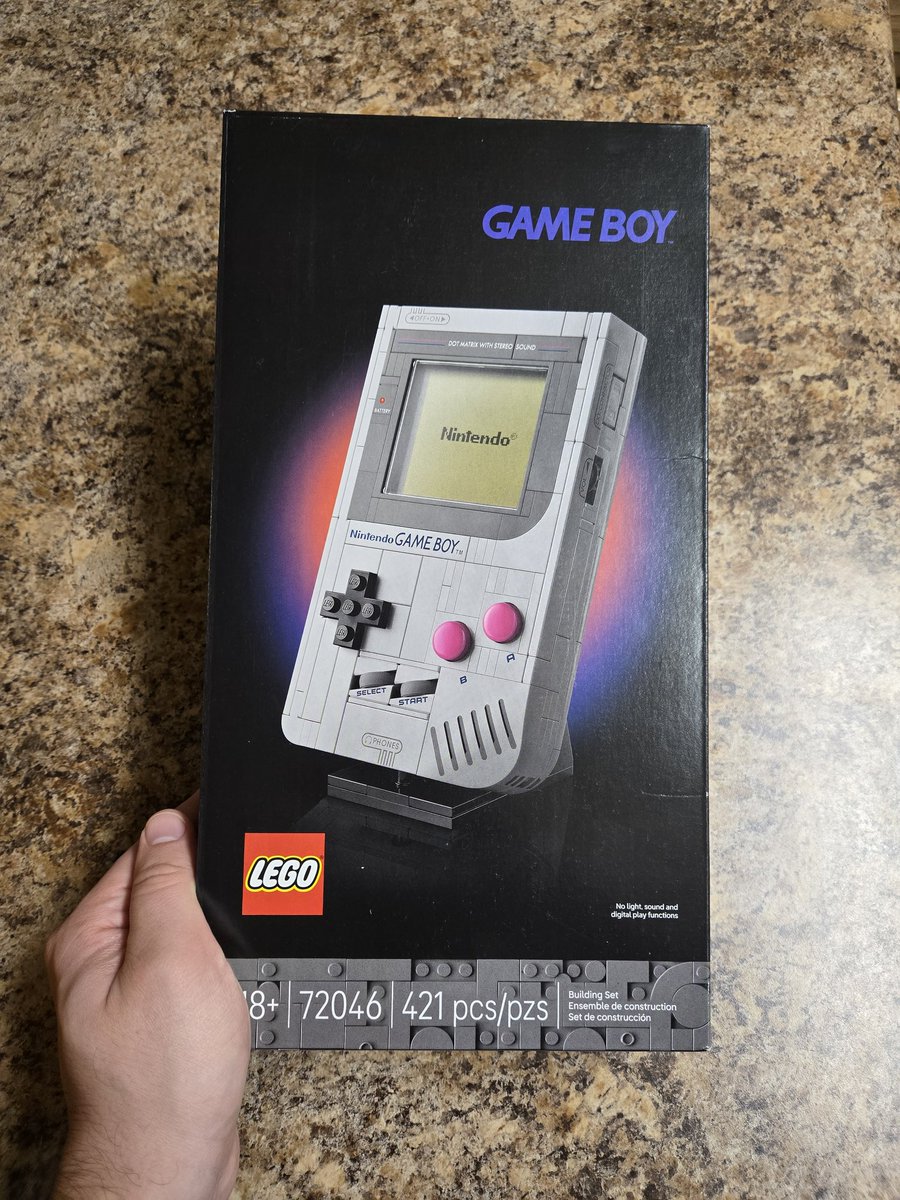 bringdaking's tweet image. Build N Chill with this LEGO Gameboy

Twitch.tv/BringDaKing
