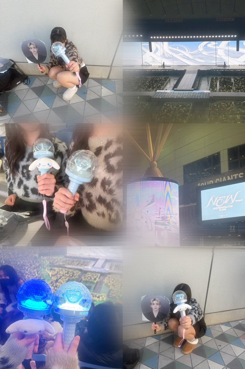 Seventeen in Tokyo day.2 12.12
セブチのライブ初参戦してきました🌟楽しすぎました߹𖥦߹合致してくれた子とあと隣に居た方とTikTokまで撮れて最高でした😭ありがとうございます💫💫またギュチョルで🍀︎みんなで日産と国立連れていきましょ🎵
※クプスのうちわはお友達のです