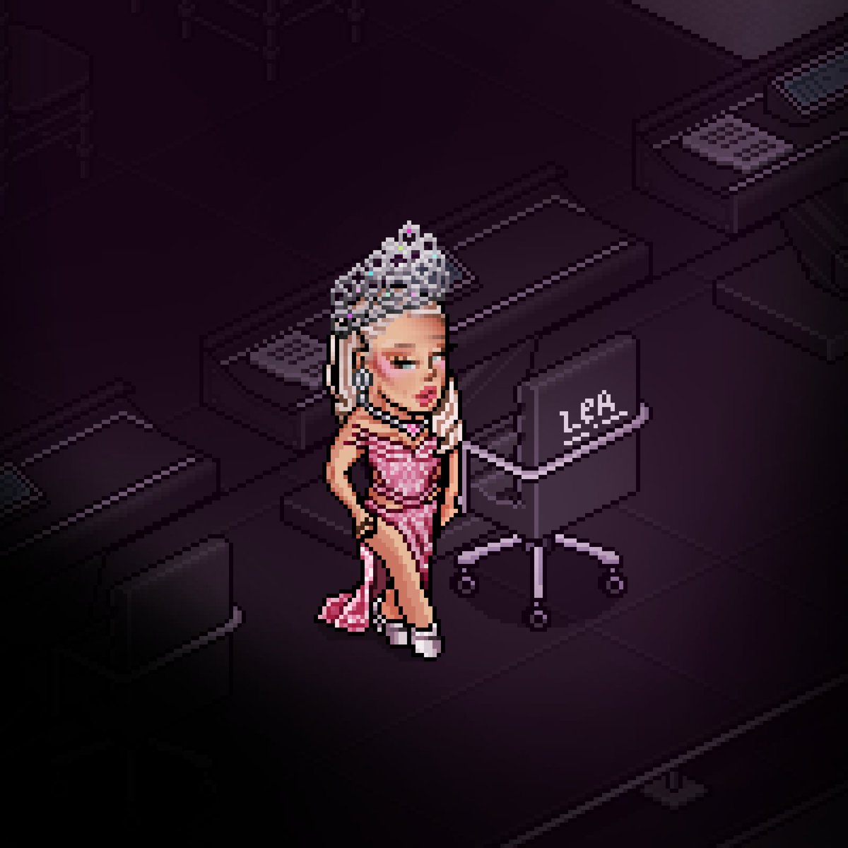 Pronta para o Miss Universe Habblet 2025 como jurada! É uma honra estar aqui, celebrando beleza, carisma e propósito. Minha torcida é para todas: que vença a melhor e represente com orgulho o nosso Hotel ✨ #MissHabblet2025 <a href="/VogueHabblet/">Vogue Habblet</a>