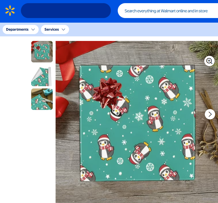 ImaginariumDep's tweet image. Thank you, Sandra, for your order of Holiday Penguin Wrapping Paper! Explore more! imaginariumdepot.us/WM-ChristmasWr… #christmas #cybermonday #giftwrap #wrappingpaper #giftwrapping #holidaygifts #christmasgifts #holidaygiftwrap #christmaswrapping #giftwrappingideas #giftideas