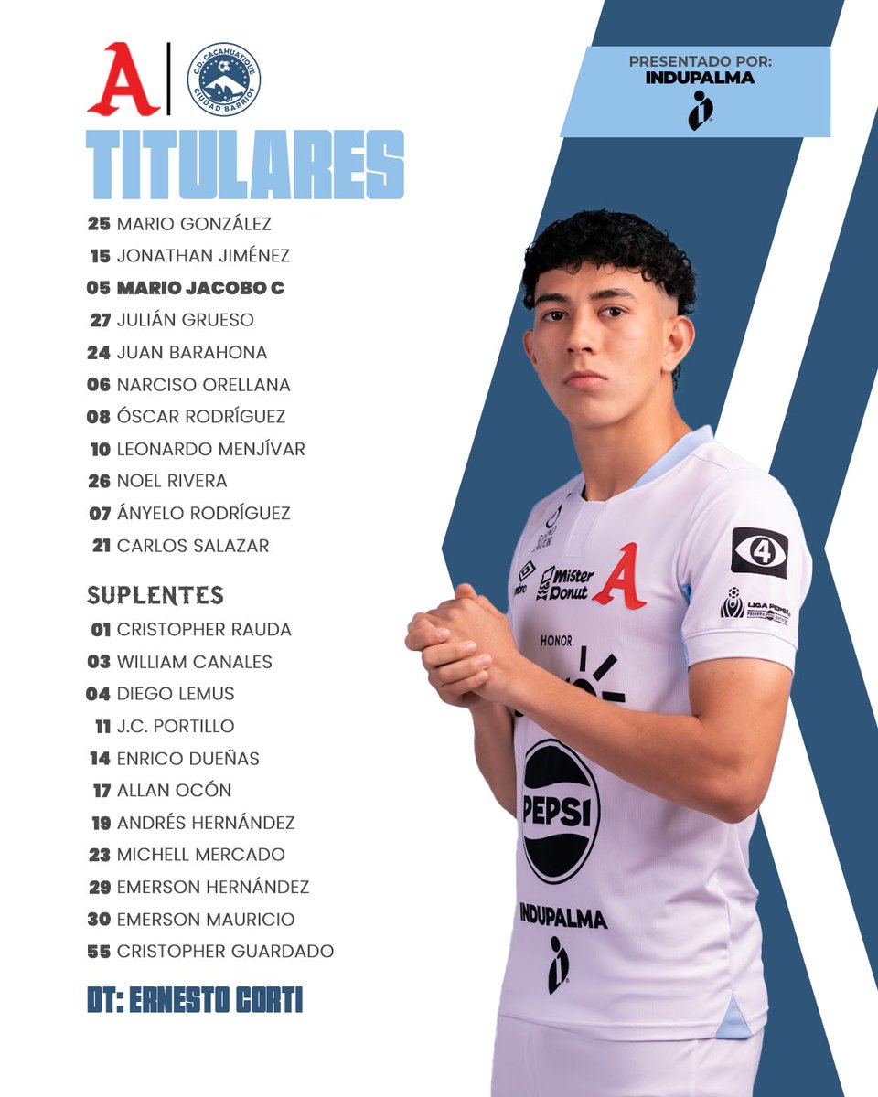 𝐍𝐔𝐄𝐒𝐓𝐑𝐎 𝐗𝐈 📋
¡Vamos por la final! 👊🏼🅰️ 

#LaGloriaNosPertenece #AlianzaFC