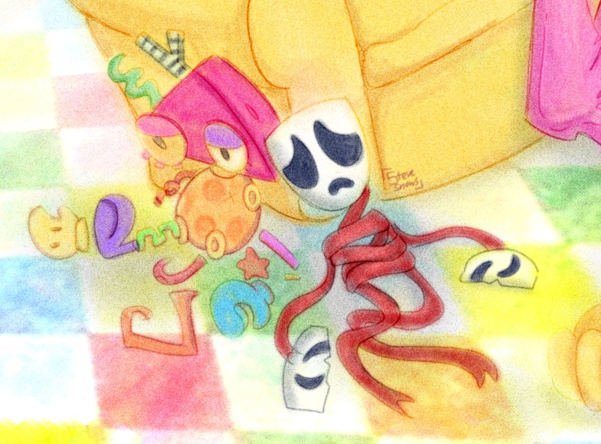 M3nty22A's tweet photo. (Zooble and gangle from #TADC) https://t.co/z8kIBuZ2gp