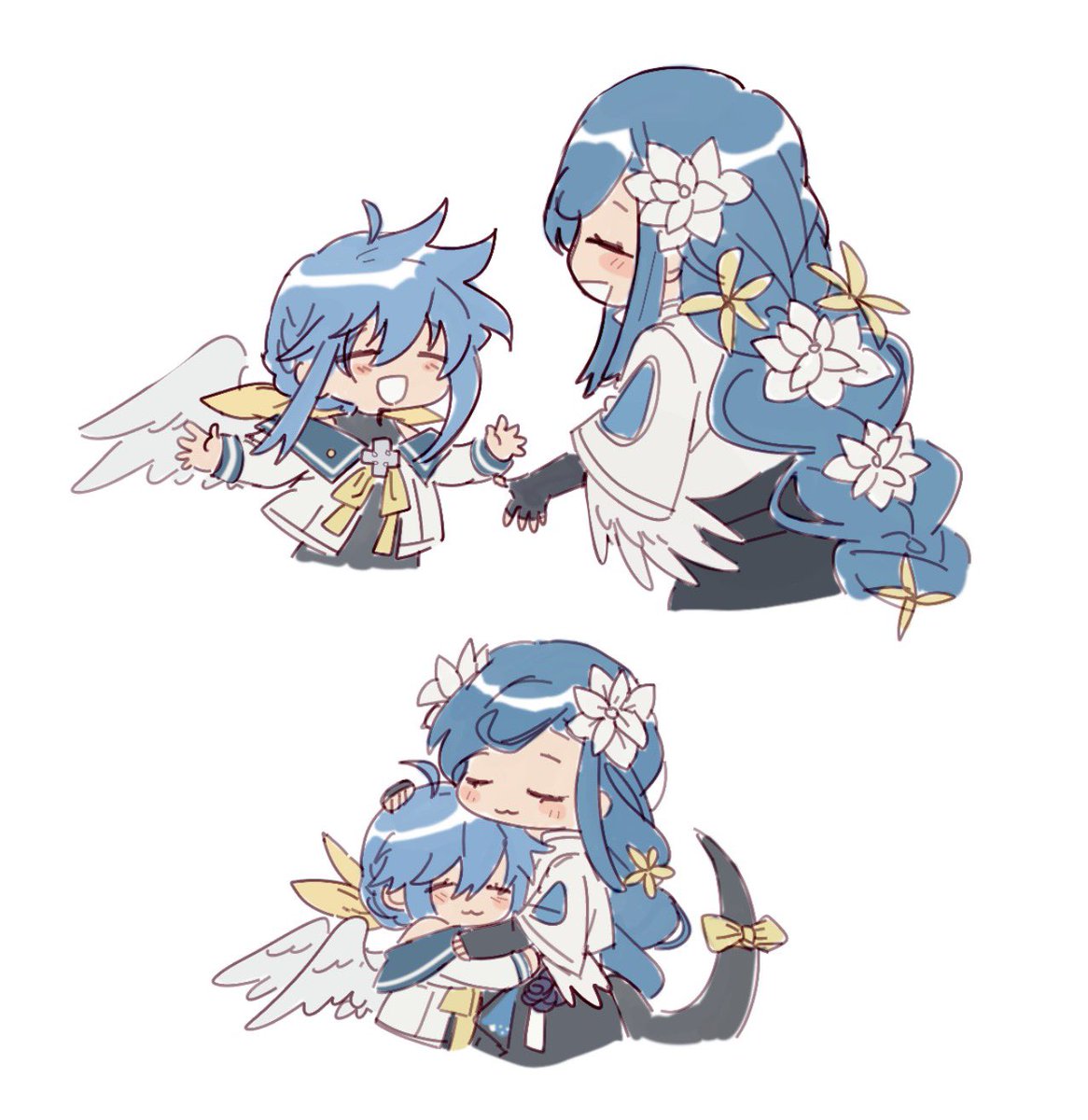 tazuransi's tweet photo. virtue doodles from the priv https://t.co/JpDdefKMCt