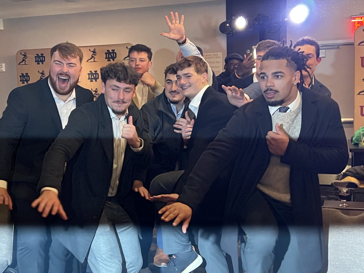 Hoosiers in the House. They burst into the press conference room, clapping and shouting. “You better believe I tried to keep them out,” a Heisman official said.