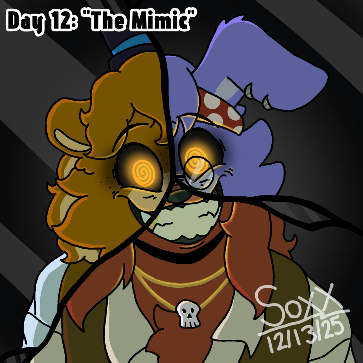 Purple_Punk1's tweet photo. Ethcember Day 12: "The Mimic"
THE MIMIC‼️‼️🗣️/ref /silly
#Ethgoesboom #Ethcember https://t.co/0K1HMyOreG
