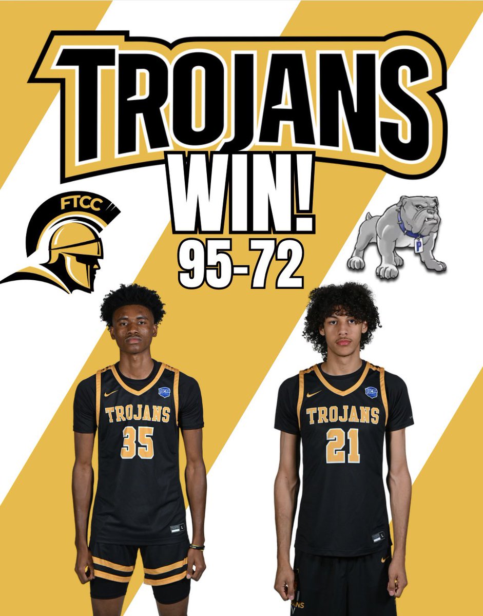 ftccathletics's tweet photo. Conference win✔️🏀

#ForwardTrojans https://t.co/ZM1iaCeLaj