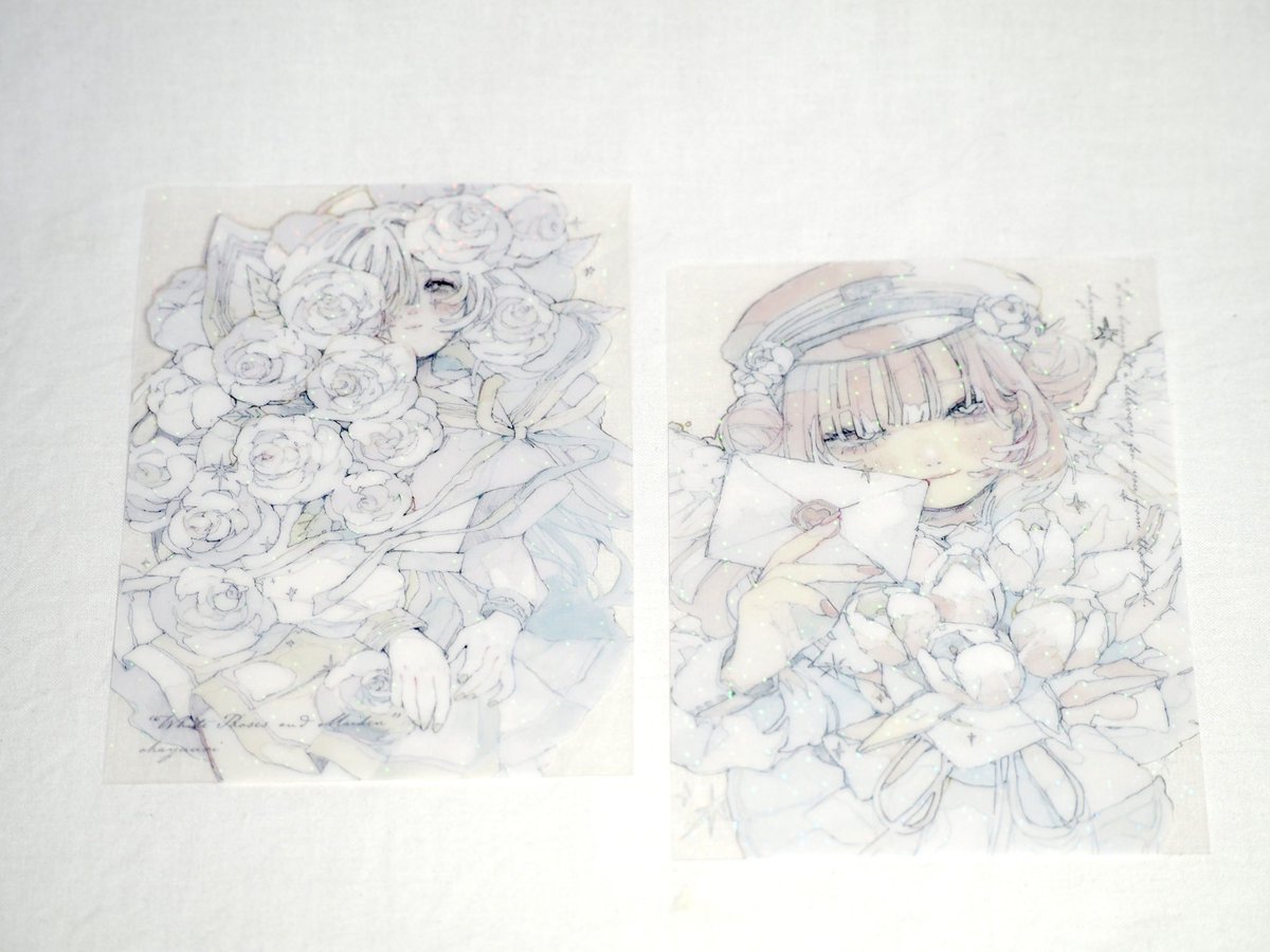 オカユウリ.原宿二人展12/12-14エーテルと白く溶ける (@blackistat2