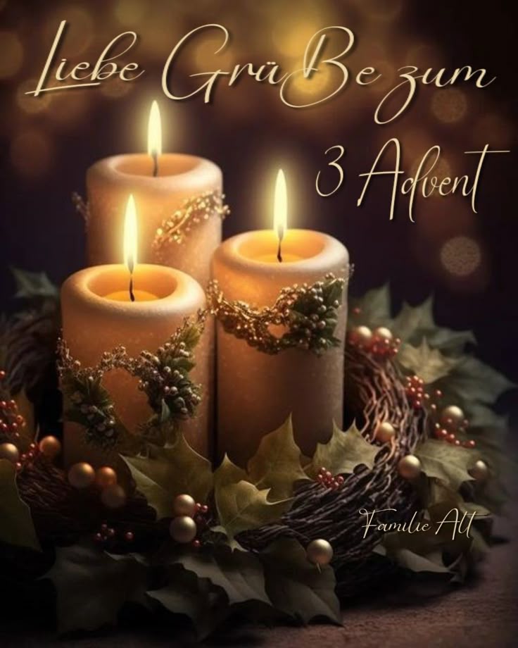 MsCinnable's tweet photo. Friedlichen 3. Advent. https://t.co/2t7KwNUGSe