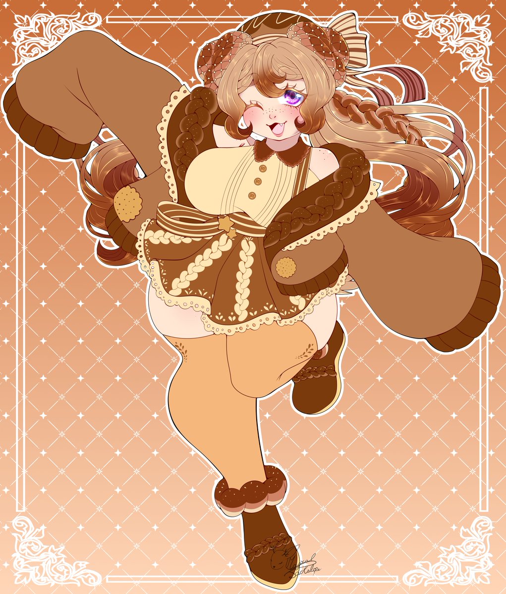MagicalJackalop's tweet photo. Hace mucho tiempo que no subo algo ,hace unos meses empecé a dibujar para mi misma 
ella es Dandelion una gijinka de pokemon 
_________________________________
It's been a while since I uploaded anything. A few months ago I started drawing for myself. 
Her name is Dandelion https://t.co/3ahf1okINX