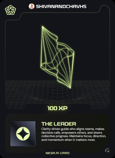 Look at the Nesa Card I got