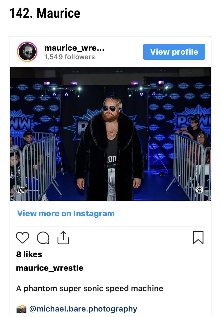 MAURICE_Wrestle's tweet photo. Another year and another big thank you to Outsports, Brian Bell and the team that put together the annual QWI 200. The acknowledgement means the world to me and lights a fire under my ass to climb the ranks. 🤘Here we come 2026!!

#QWI #LGBTQ #QWI200 #NWA #NWAchicago https://t.co/SWkneJySGu
