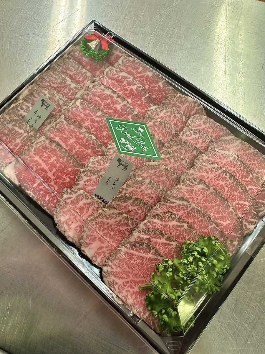 クリスマスに向けて着々と。今年は予約、問い合わせが昨年より多いから