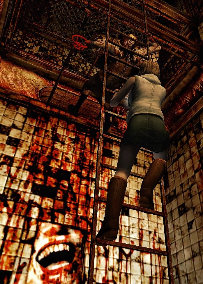 mythicflight's tweet image. Silent Hill 3